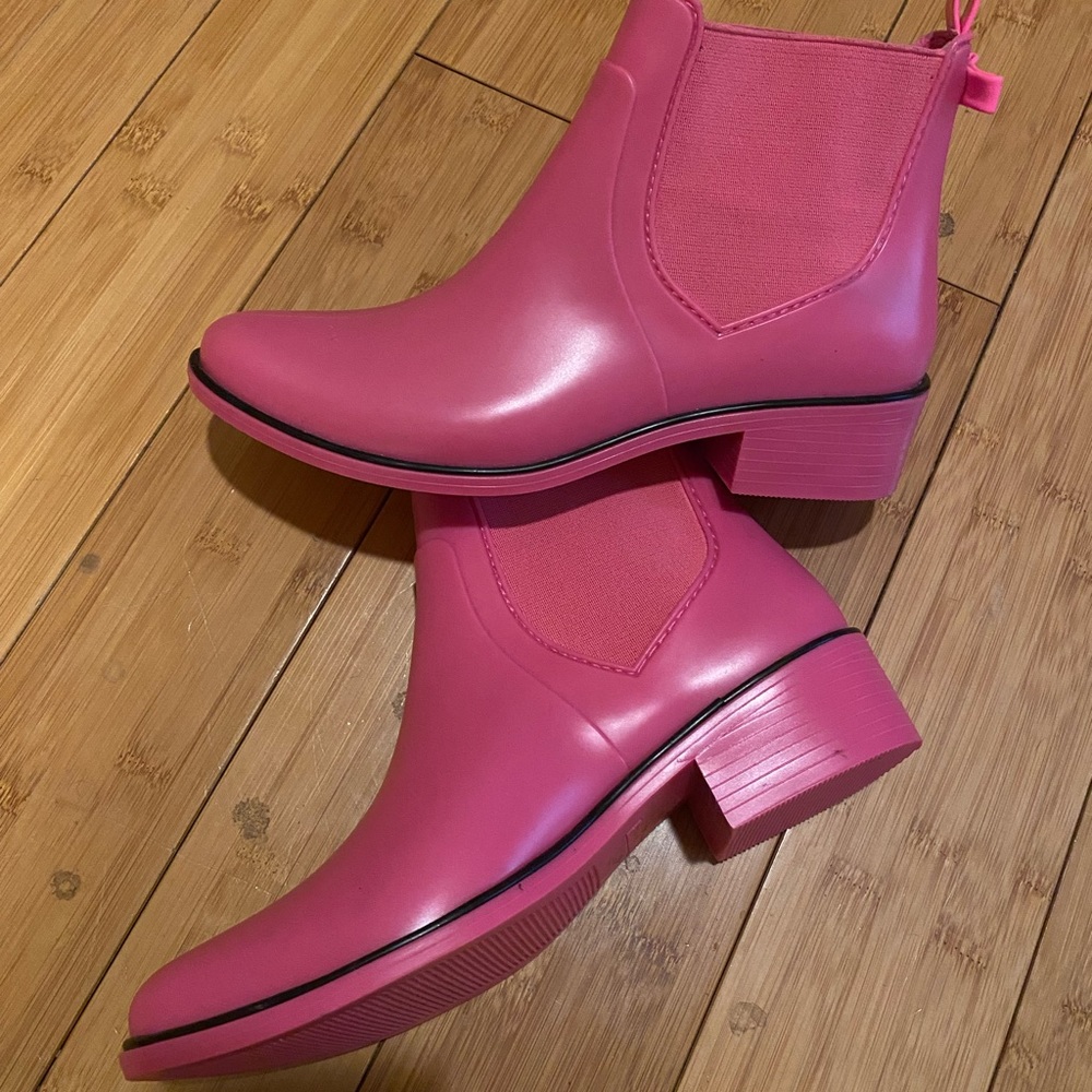 Kate Spade pink boots